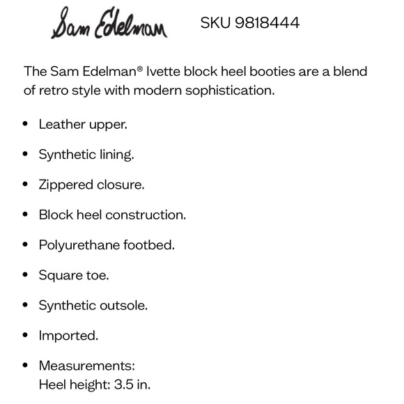 Sam Edelman Ivette Boot Black Suede - Picture 8 of 8